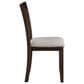 Homelegance Challis 7-Piece Rectangular Dining Set in Dark Cherry, , large