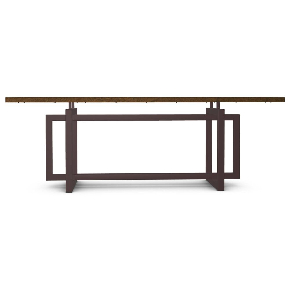 Amisco Erza Dining Table in Oxidado and Pine Cone - Table Only, , large