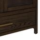 Ashley Radkin Display Cabinet in Burnished Brown, , large