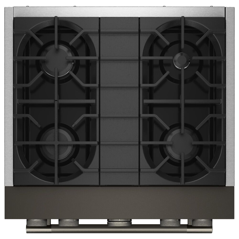 KitchenAid 4.1 Cu. Ft. Commercial-Style Dual Fuel Range in Black Ore, , large