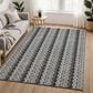 Dalyn Rug Company Kenner KN3 Black 3" x 5" Area Rug, , large