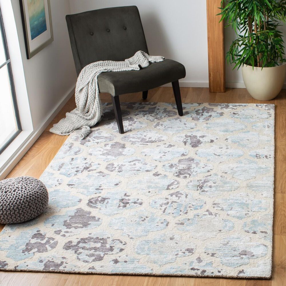 Safavieh Artistry 6&#39; x 9&#39; Blue and Natural Area Rug, , large