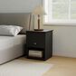 HOMLUX 1-Drawer Lift Top Nightstand in Americano, , large