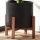 Safavieh Jesper Patio Planter in Natural/Black, , large