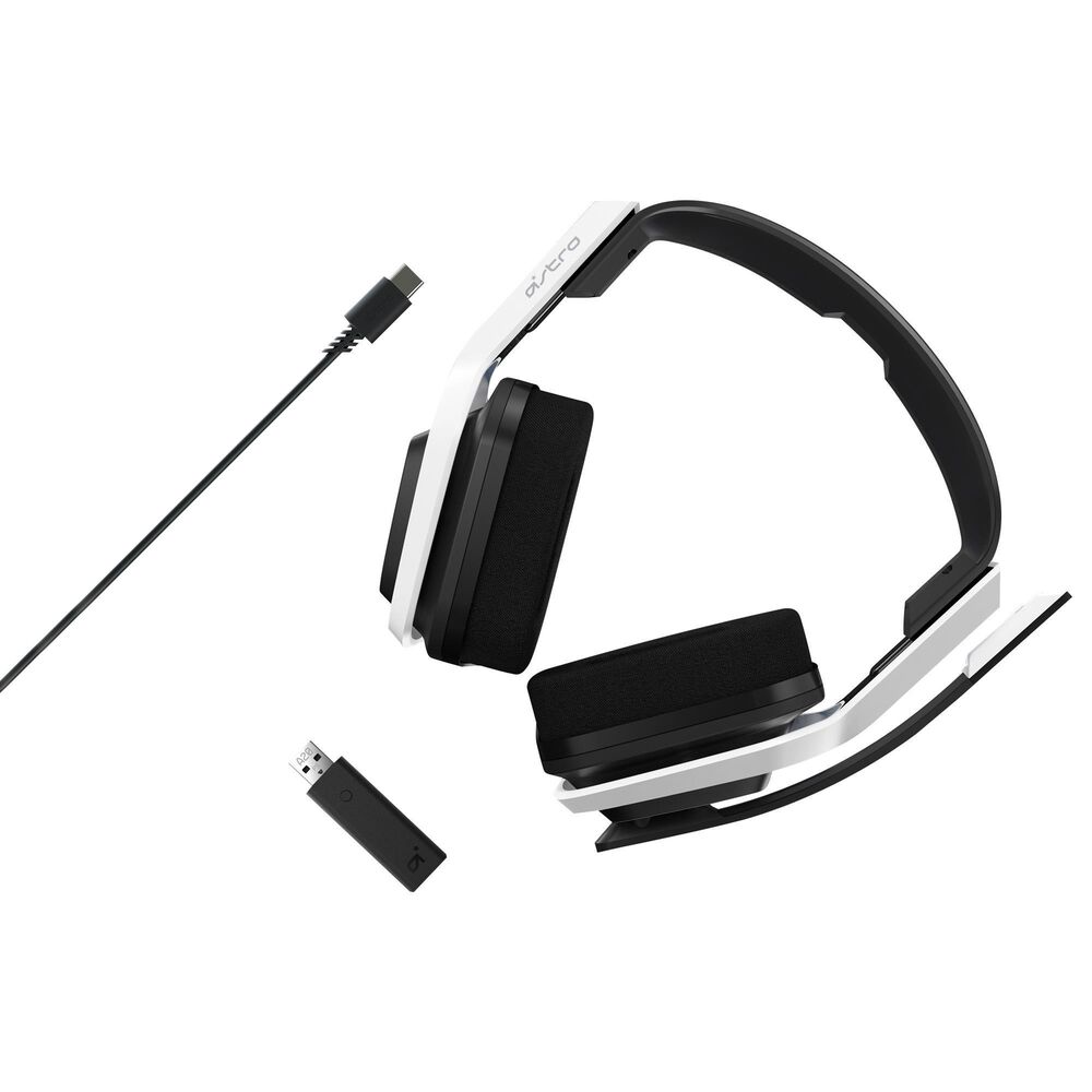 Astro A20 Wireless Stereo Gaming Headset Gen 2 for PlayStation 5, PlayStation 4, PC and Mac in White and Blue, , large