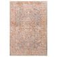 Surya Mirabel 2" x 3" Teal, Aqua, Gray, Burnt Orange, Olive and Beige Area Rug, , large