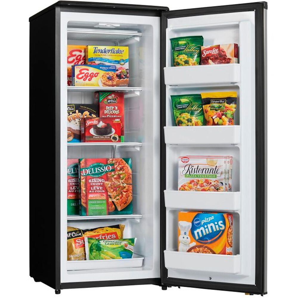 Danby Designer 8.5 Cu. Ft. Upright Freezer in Stainless Steel, , large
