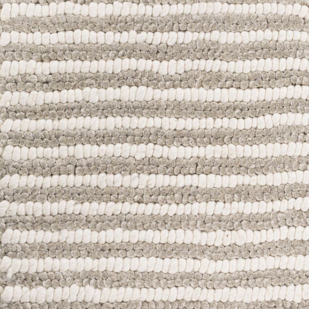 Surya Felix FIX-4000 5&#39; x 7&#39;6&quot; Medium Gray and Cream Area Rug, , large
