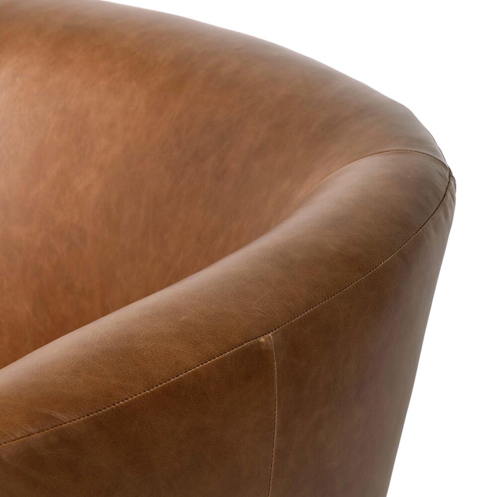 Four Hands Salena Swivel Chair in Sonoma Chestnut, , large