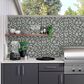 Emser Swirl Fog 1" x 1" Square on 12" x 12" Glass Mosaic Sheet, , large