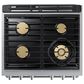 Dacor 30" Professional Dual Fuel Range in Silver Stainless Steel, , large
