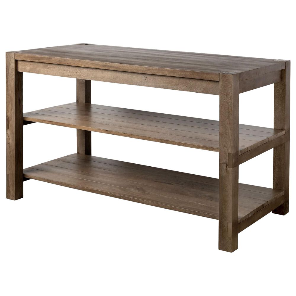 Mercana Emeril Kitchen Island in Medium Brown , , large