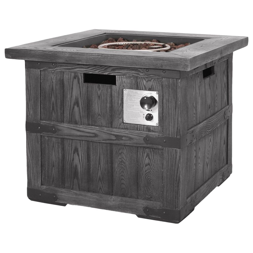 Noble House Finethy 40000 BTU Fire Pit in Gray, , large