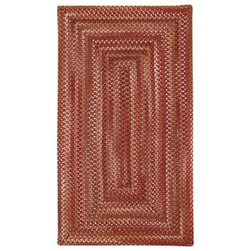 Capel Homecoming 0048-500 3" Square Rosewood Red Area Rug, , large