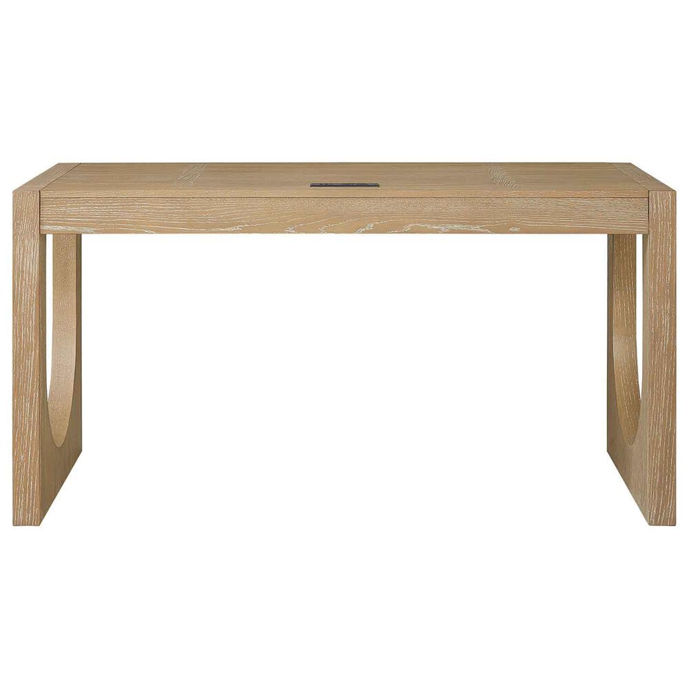 Wycliff Bay Canyon Drive 3-Piece Writing Desk with Bookcase and Lateral File Set in Natural Oak, , large