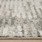 RIZZY Calabria 5"3" x 7"6" Gray, Black and Neutral Area Rug, , large