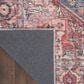 57 Grand by Nicole Curtis Series 1 5"3" x 7"3" Brick Red and Blue Area Rug, , large