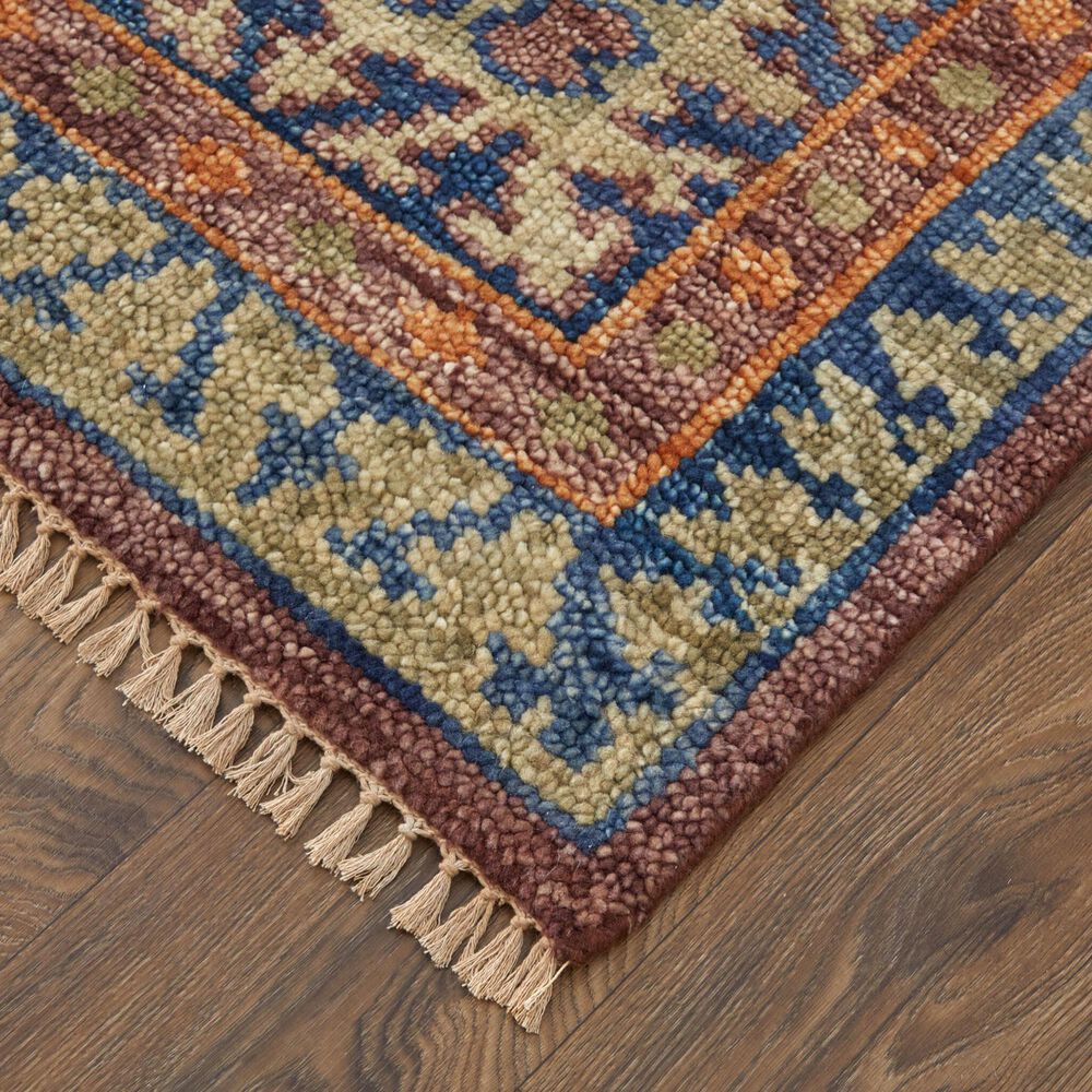 Feizy Fillmore 3&#39; x 5&#39; Red and Multicolor Area Rug, , large