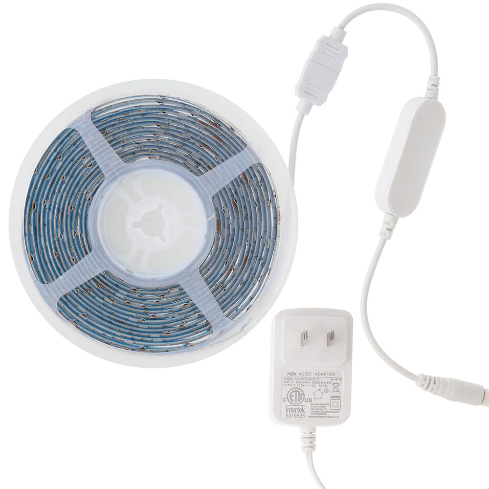 Jem Accessories Smart Sound Reactive Multicolor Flow Effect LED Light Strip in White, , large
