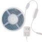 Jem Accessories Smart Sound Reactive Multicolor Flow Effect LED Light Strip in White, , large