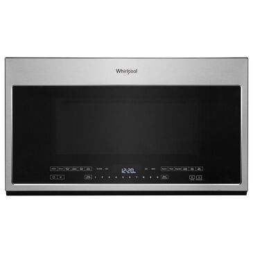 Whirlpool 2.1 Cu. Ft. Over-the-Range Microwave with Steam Cooking in Stainless Steel, , large