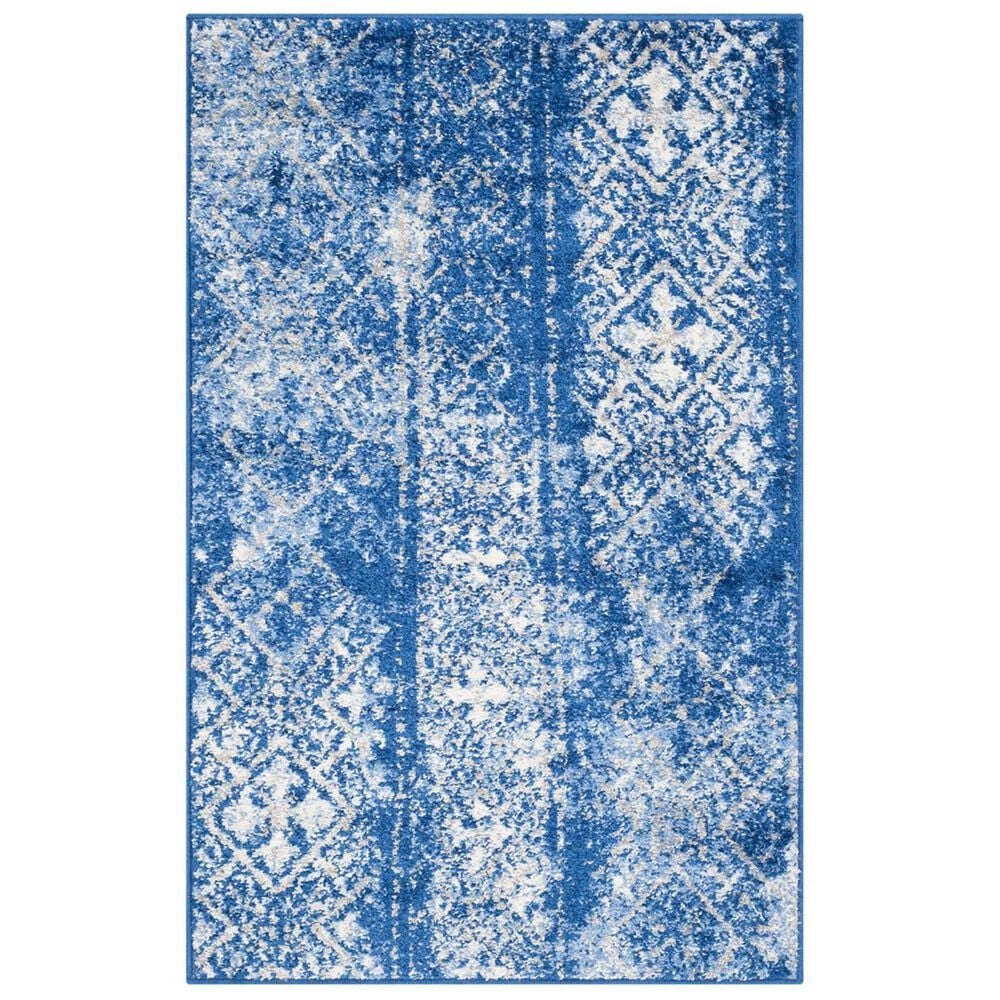 Safavieh Adirondack ADR111F-24 2"6" x 4" Silver/Blue Area Rug, , large