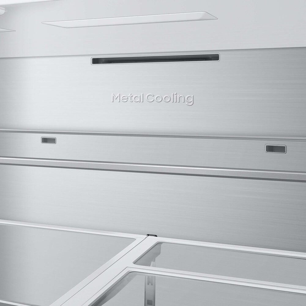 Samsung Bespoke Bespoke 23 Cu. Ft. French Door Refrigerator with Beverage Center - Stainless Steel Panels Included, , large