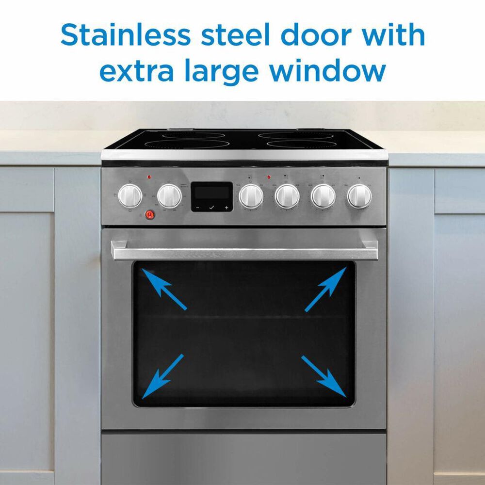 Danby 24&quot; Slide-in Electric Range with in Stainless Steel, , large