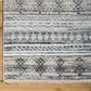 Surya Pompei Brown, Off-White, Light Gray, Black, Dark Blue and Charcoal 10" x 14" Area Rug, , large