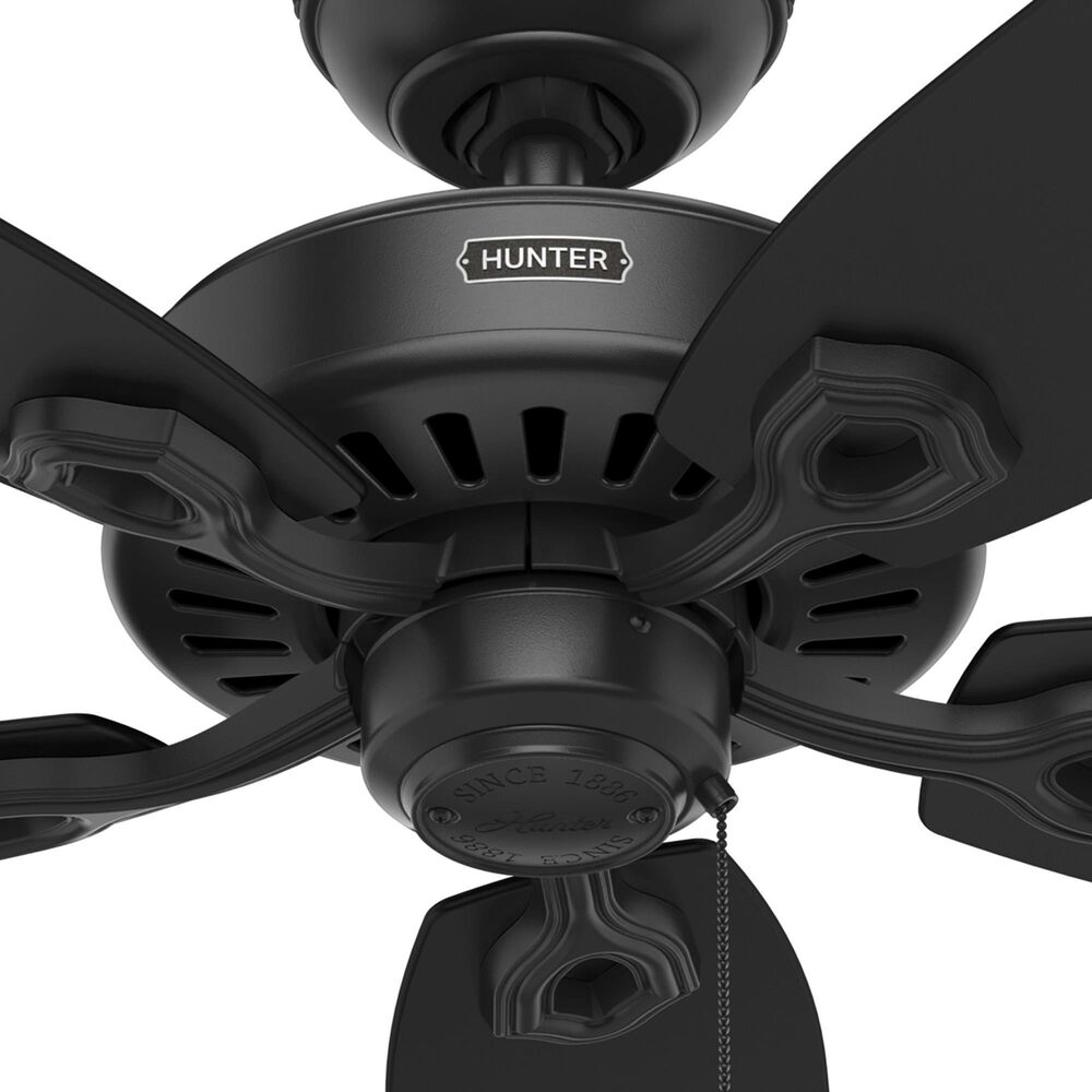 Hunter Builder Elite 52&quot; Ceiling Fan in Matte Black, , large