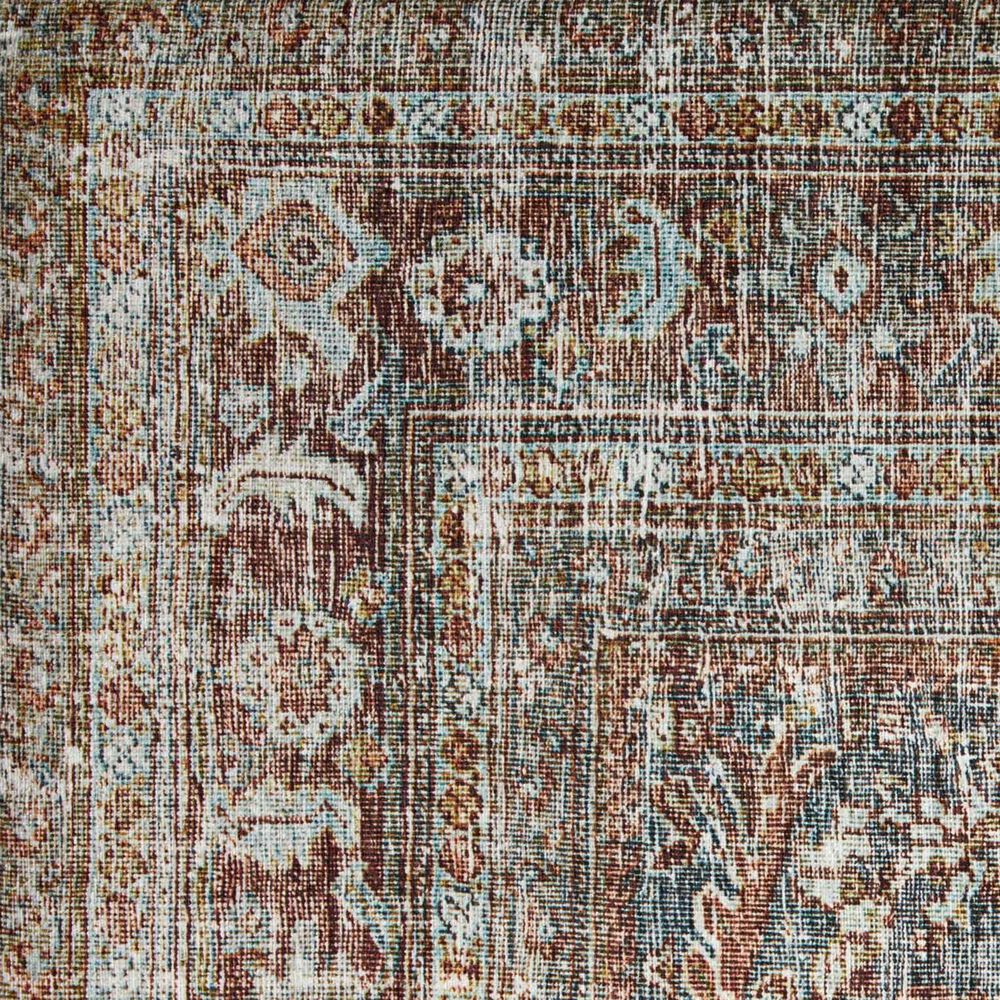 Chris Loves Julia x Loloi Jules 2&#39; x 5&#39; Lagoon and Brick Area Rug, , large