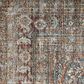 Chris Loves Julia x Loloi Jules 2" x 5" Lagoon and Brick Area Rug, , large