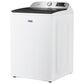 Maytag 5.3 Cu. Ft. Smart Pet Pro Top Load Impeller Washer and 7.4 Cu. Ft. Gas Smart Top Load Dryer Laundry Pair in White, , large