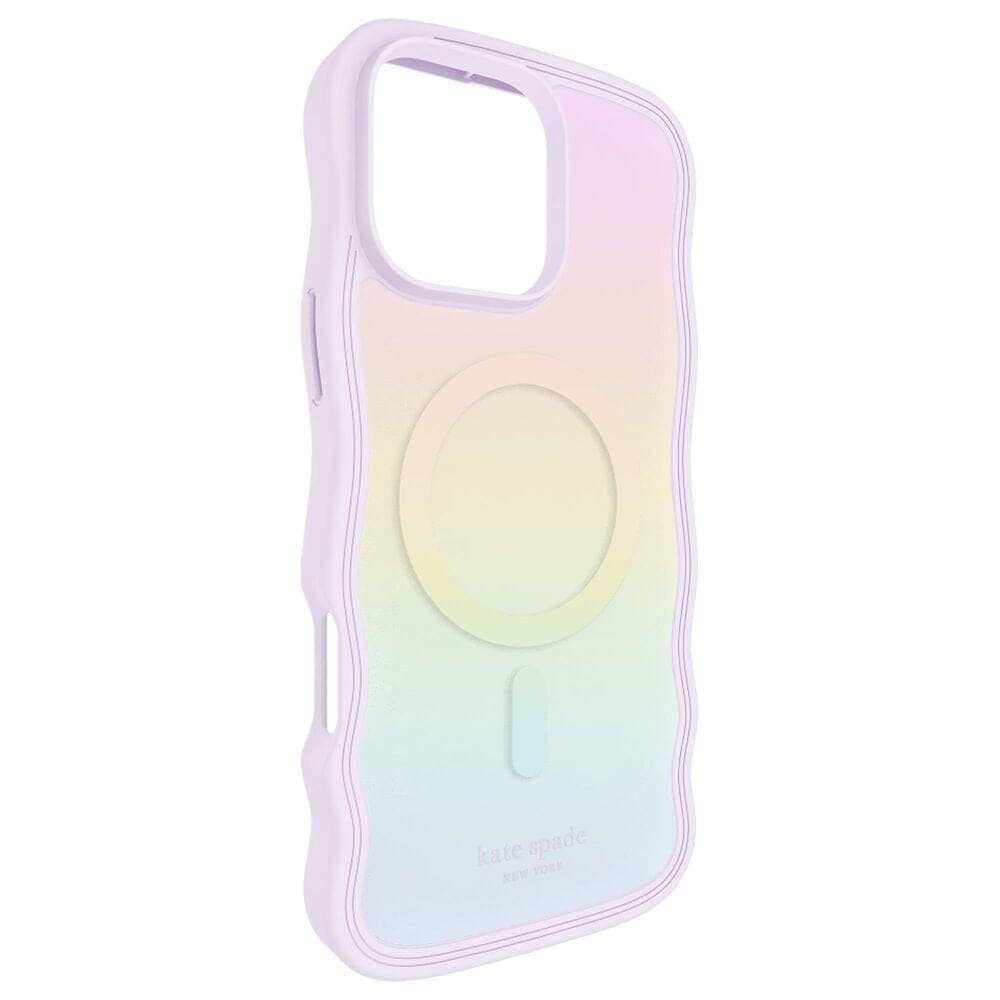 Kate Spade Wavy Magsafe Case for Apple iPhone 16 Pro Max in Opal Iridescent, , large