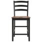 Ashley Wildenauer Counter Height Dining Table and 6 Counter Stools, , large