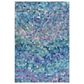 Dalyn Rug Company Kaleidoscope Turquoise 3" x 5" Indoor/Outdoor Area Rug, , large