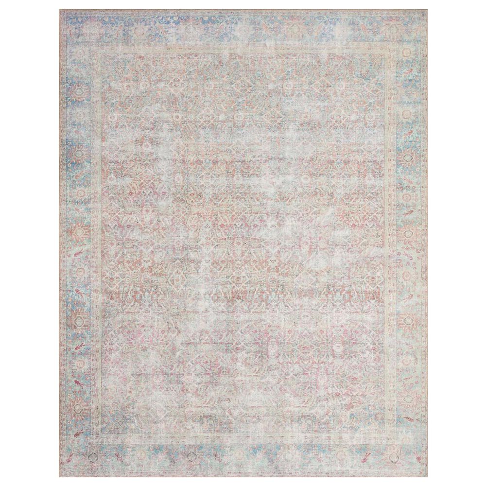 Loloi II Wynter WYN-04 2"3" x 3"8" Red/Teal Area Rug, , large
