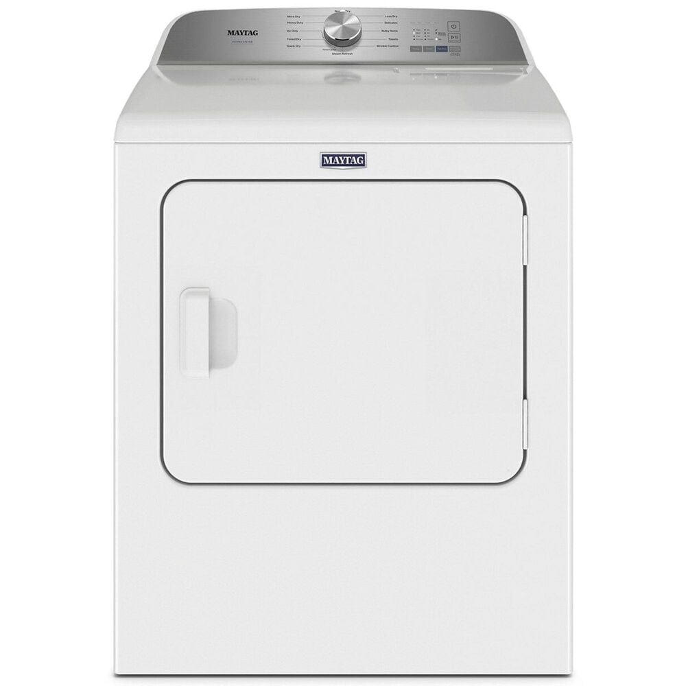 Maytag Pet Pro 7.0 Cu. Ft. Electric Dryer in White, , large