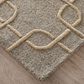 Feizy Kimball Gray, Taupe and Tan 3"6" x 5"6" Area Rug, , large