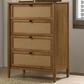 Hearth and Haven 4-Drawer Chest in Brown, , large