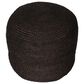 Zuo Modern Lillian Footrest Ottoman in Black, , large