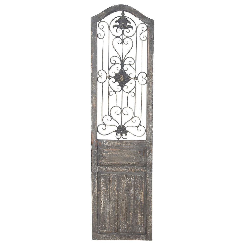Maple and Jade 72" x 19" Wall Decor in Distressed Brown, , large