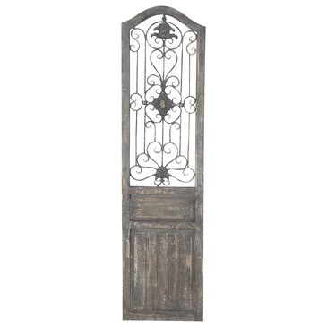 Maple and Jade 72" x 19" Wall Decor in Distressed Brown, , large