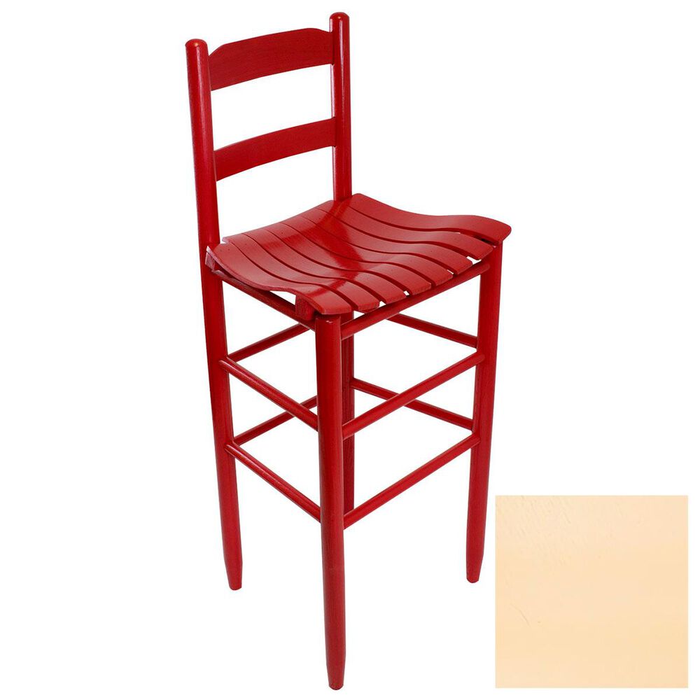 Lakeside Beach Mountain Ladderback Barstool in Coastal Tan, , large