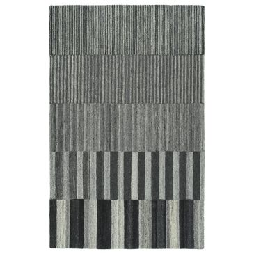 Kaleen Rugs Alzada 2" x 3" Charcoal, Black, Gray, Silver, Ivory and Carbon Area Rug, , large