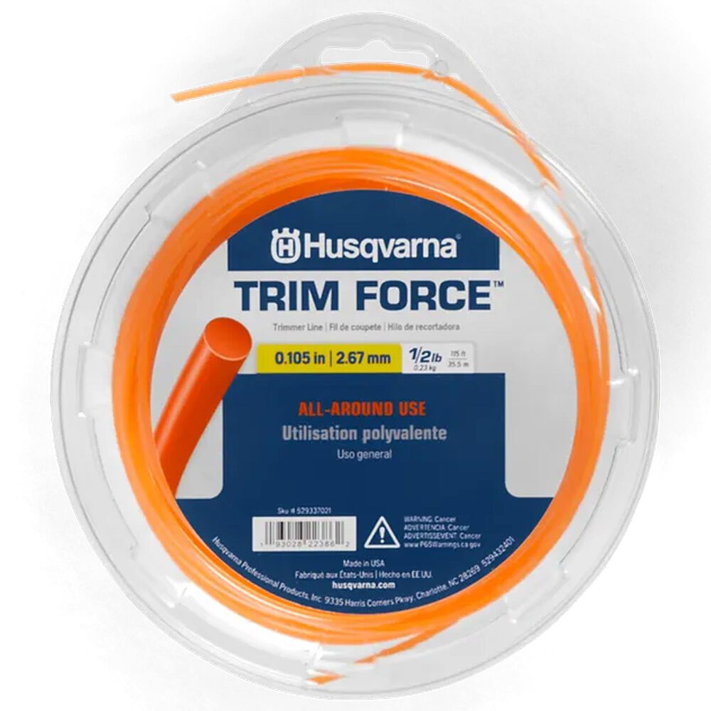 Husqvarna TrimForce Round Trimmer Line in Orange, , large