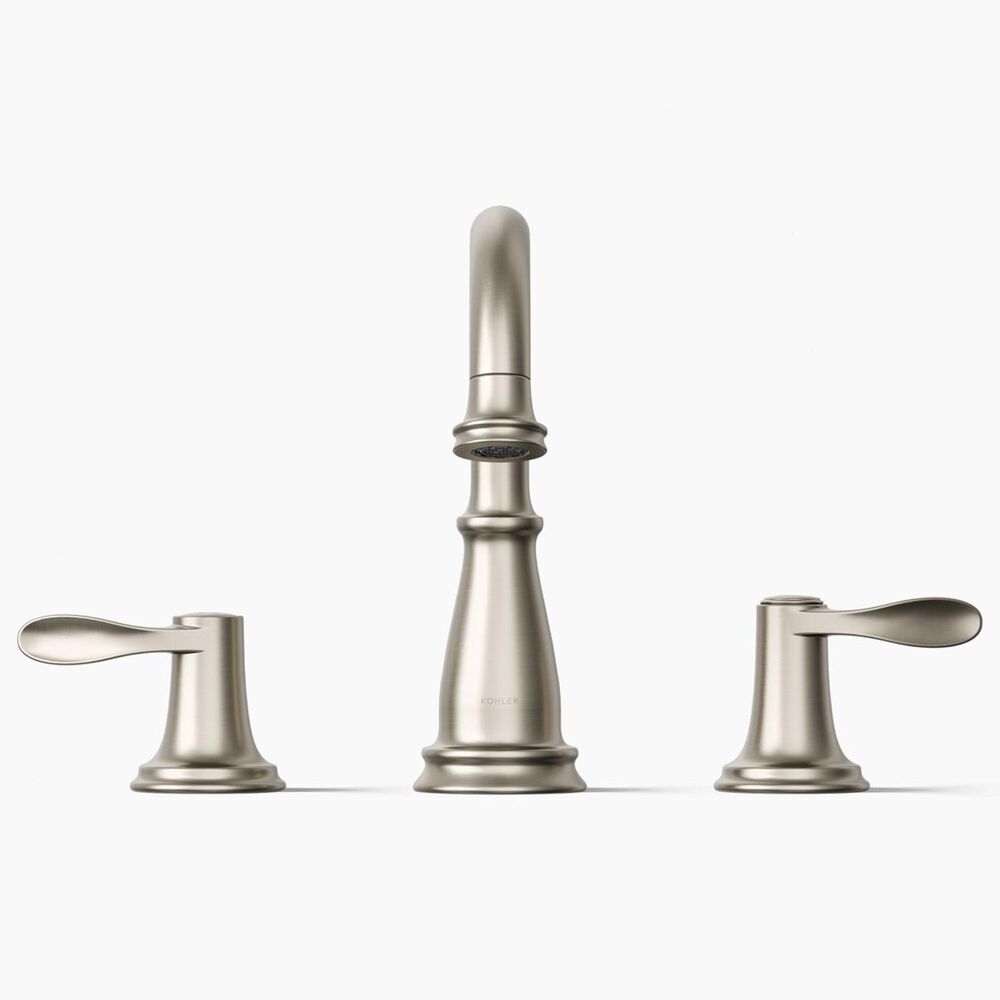Kohler Bellera Widespread Bathroom Sink Faucet in Vibrant Brushed Nickel, , large