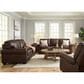 Ashley Colleton 3-Piece Stationary Living Room Set with Rocker Recliner in Dark Brown, , large