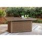 Ashley Laguna Heights Rectangular Fire Pit Table in Beige, , large