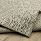 Oriental Weavers Tortuga TR09A 1"10" x 7"6" Beige and Black Runner, , large